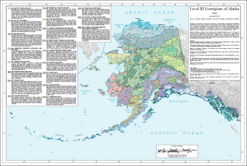 Ecoregions of Alaska poster
