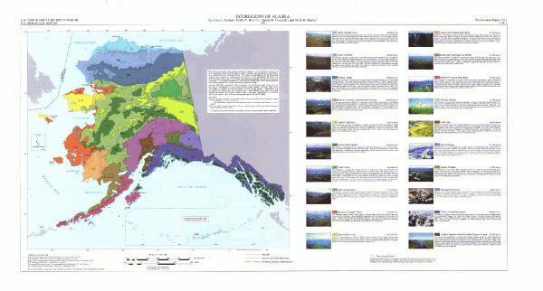 Alaska old map front