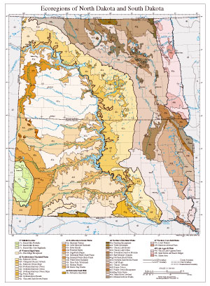 Level III and IV Ecoregions of North Dakota and South Dakota